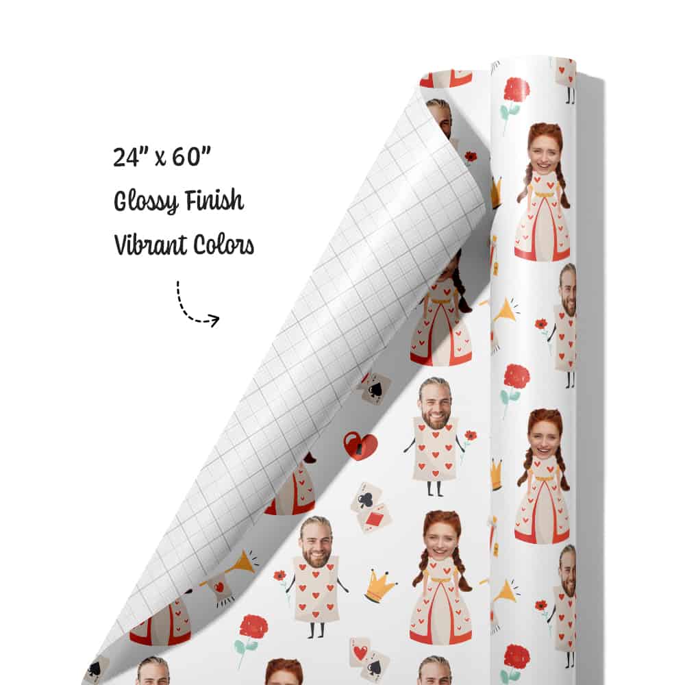 Valentine Wrapping Paper Roll