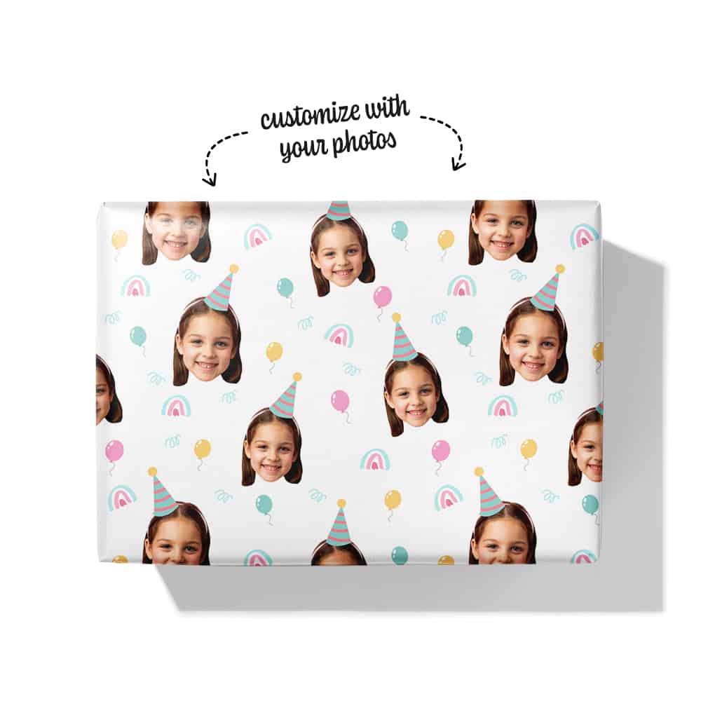 Balloon Wrapping Paper Box
