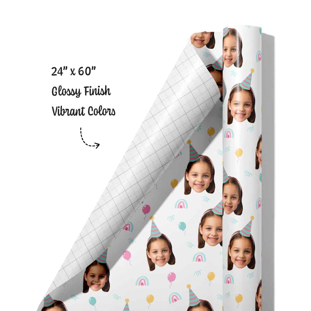 Balloon Wrapping Paper Roll