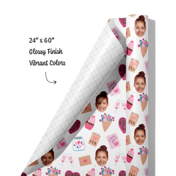 Chocolate Wrapping Paper Roll