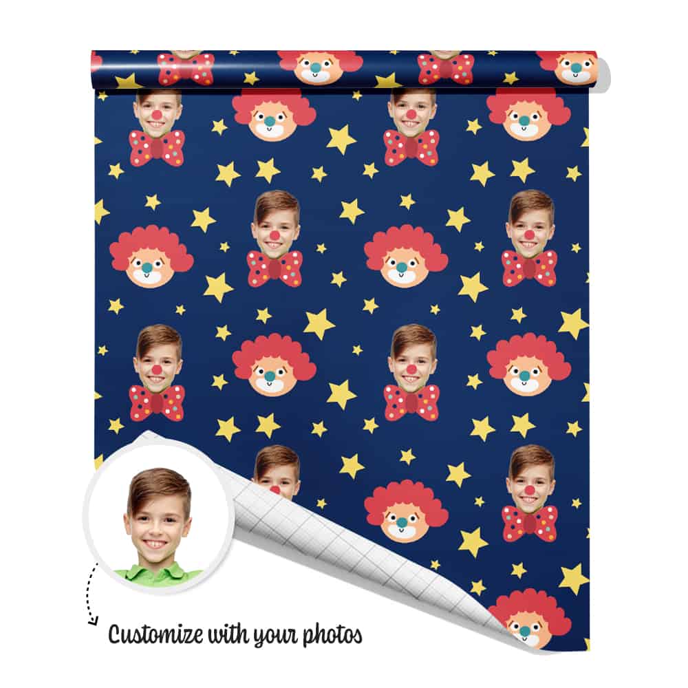Clown Wrapping Paper