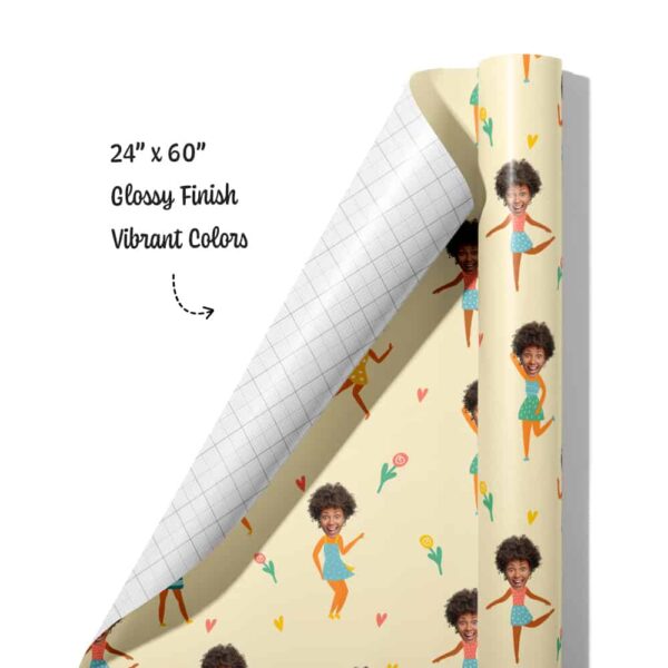 Dancing Lady Wrapping Paper Roll