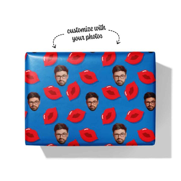 Lips Wrapping Paper Box