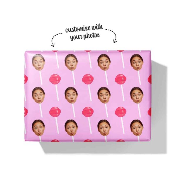 Lollipop Wrapping Paper Box