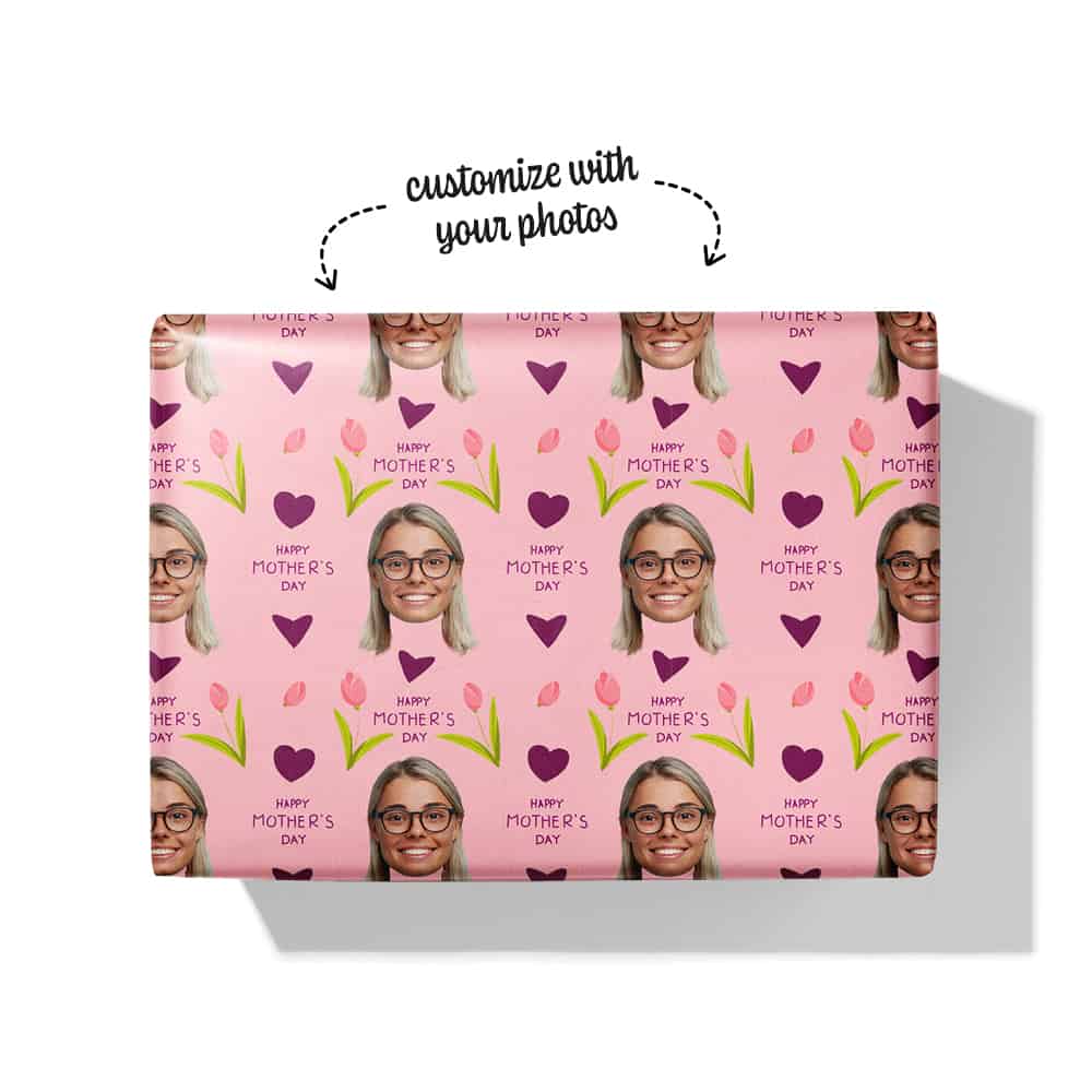 Mothers Day Wrapping Paper Box