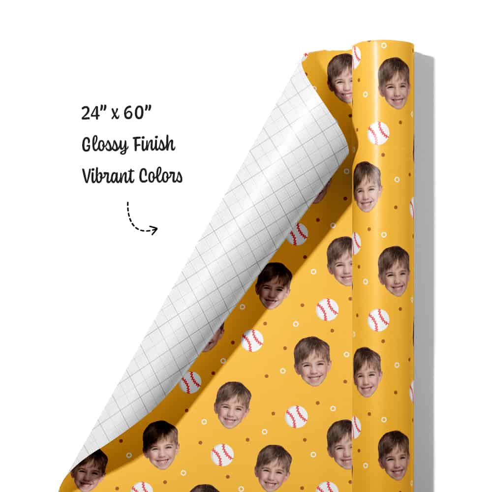 baseball personalized gifts roll