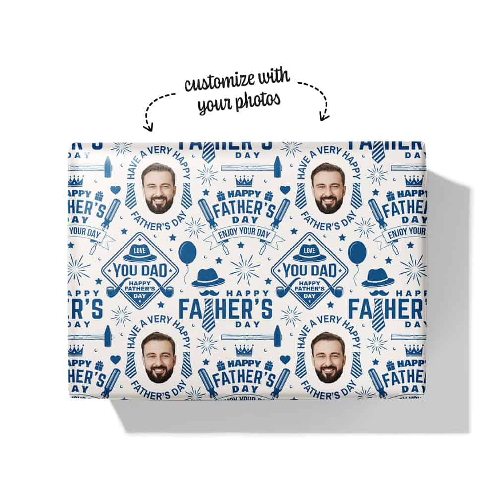 custom gift for dad box