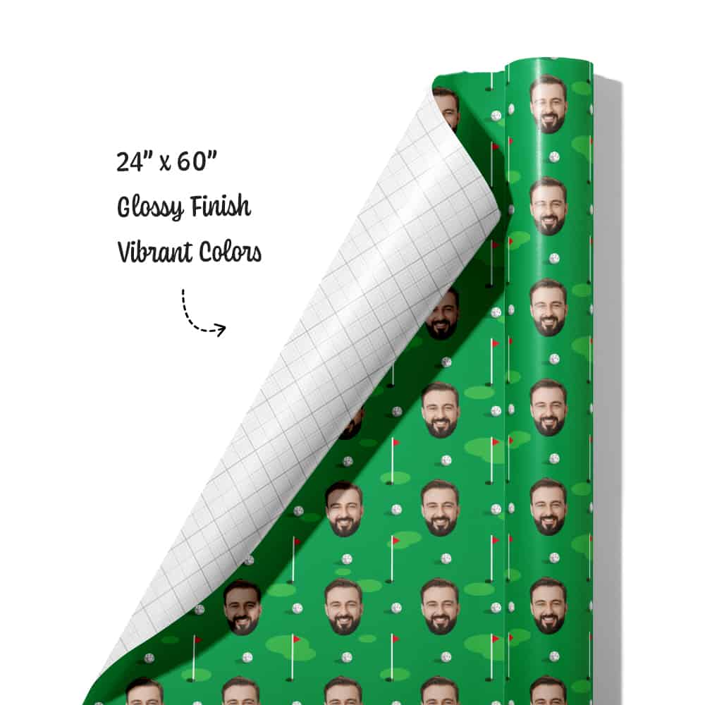 custom golf gift roll