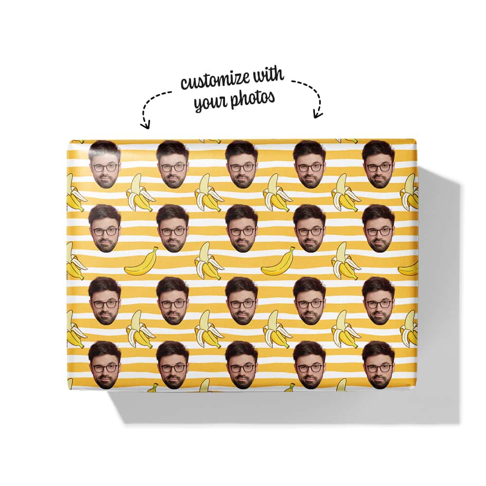 banana wrapping paper box