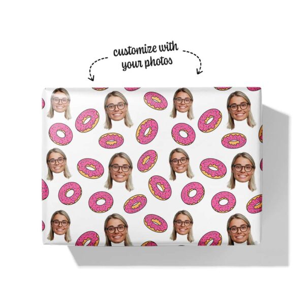 donut wrapping paper box