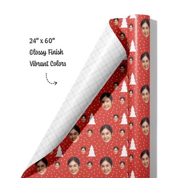 let it snow wrapping paper roll