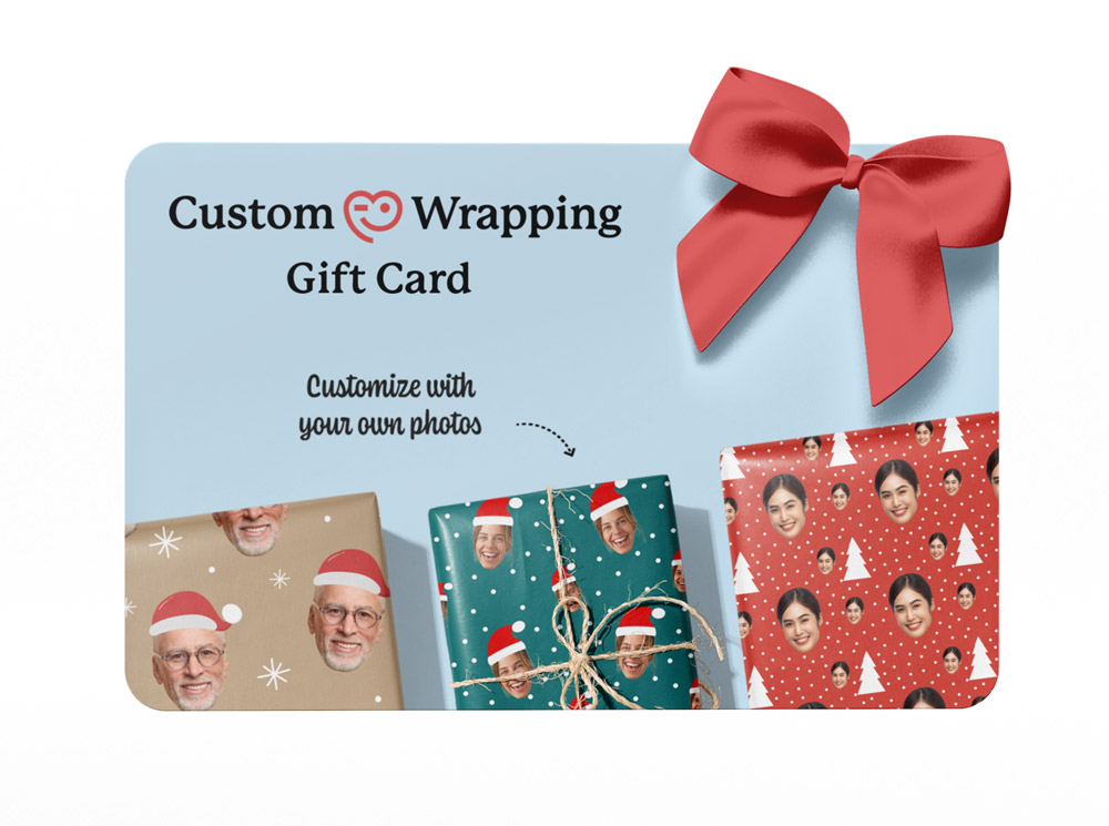 Custom Wrapping Gift Card