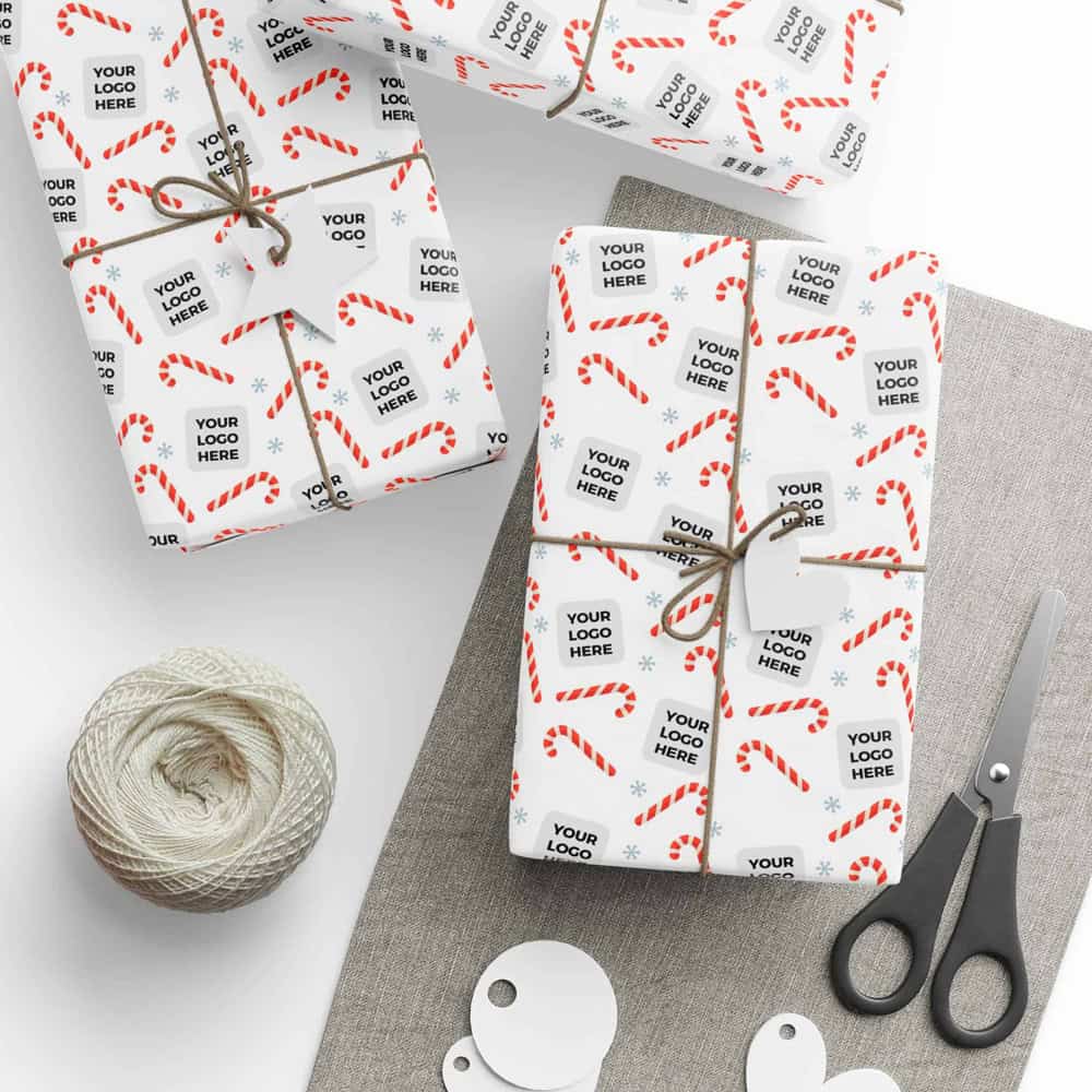 Custom Logo Wrapping Paper